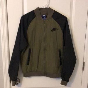 Nike olive green jacket
